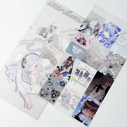 [Cacacerulean] Winter Season Wind - Loysy Drifting Sticker