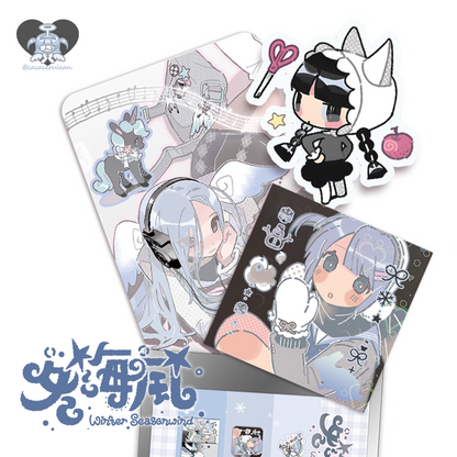 [Cacacerulean] Winter Season Wind Random Card Set