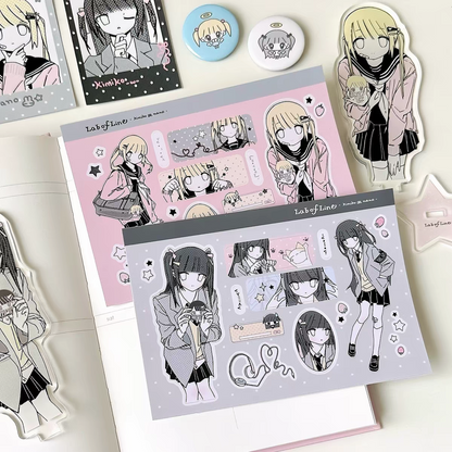 [Lab of Line] Kitty Sticker
