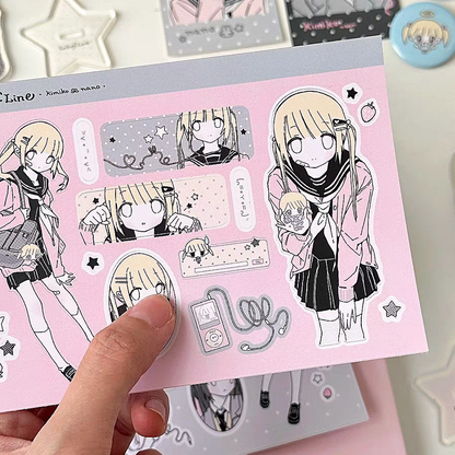 [Lab of Line] Kitty Sticker