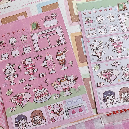 Malangcong Cafe Dessert Sticker