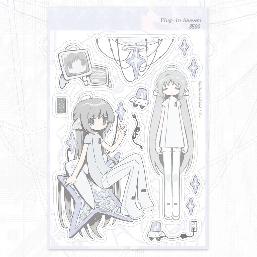 [Namoku] Plug In Heaven Sticker