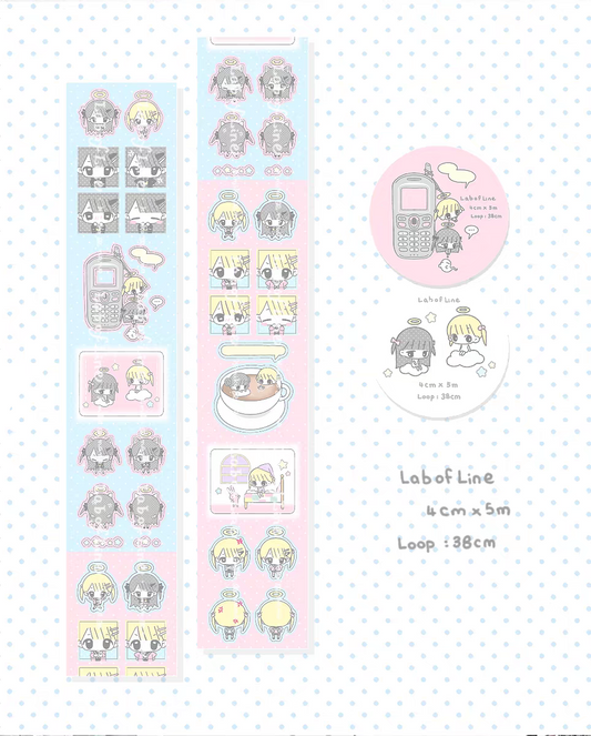 [Lab of Line] Angel Kiss Cut Tape