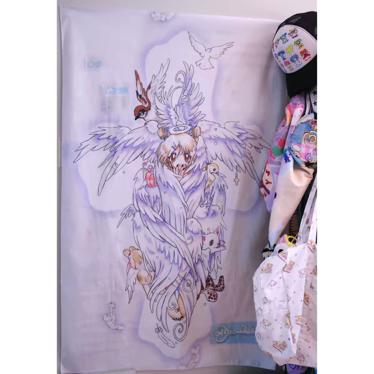 [Oliwa] Born Form Wings Fabric Poster