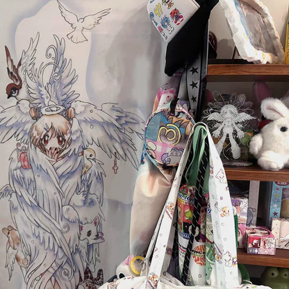 [Oliwa] Born Form Wings Fabric Poster