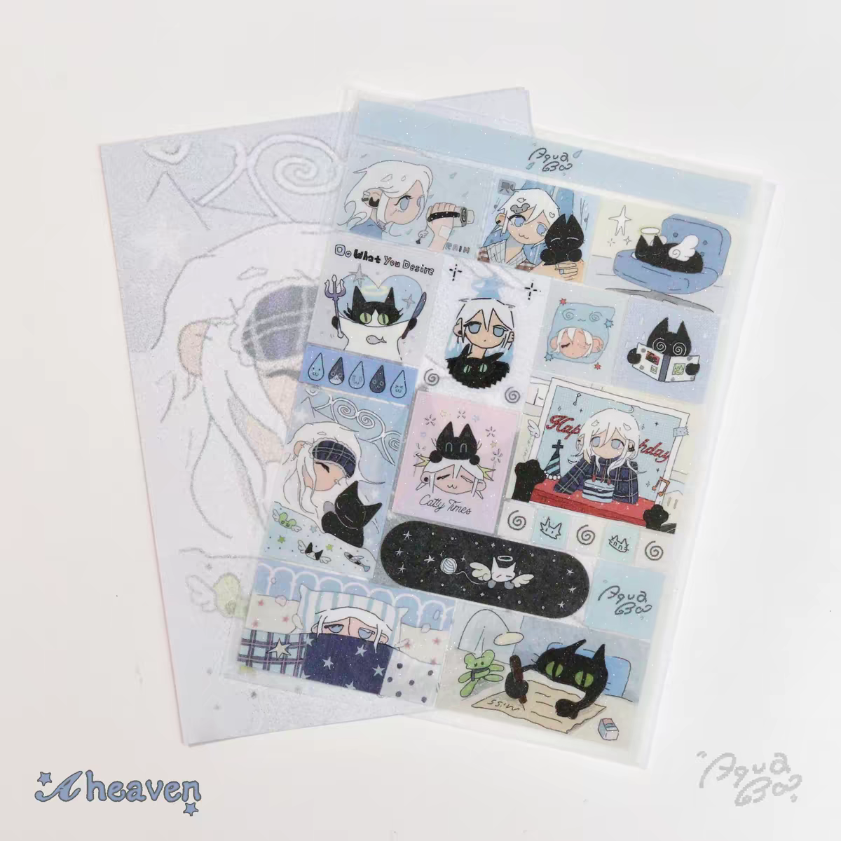 [Aheaven] Rainy Day Sticker