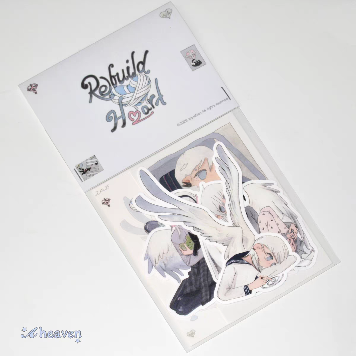 [Aheaven] Rebuild Heart Sticker