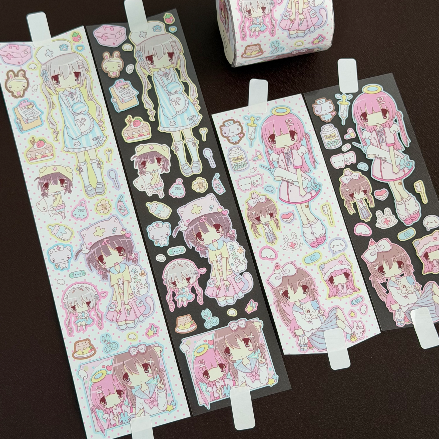 Lajiaoyou Angel Nurse Kiss Cut Tape