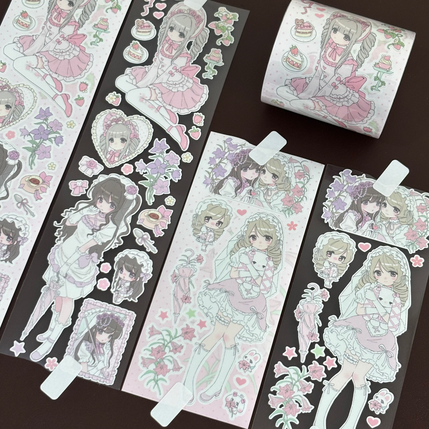 Lajiaoyou Flower Kiss Cut Tape