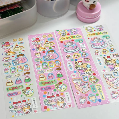 Lajiaoyou Hamster Kiss Cut Tape