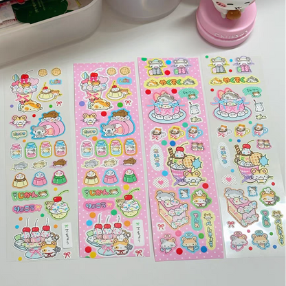 Lajiaoyou Hamster Kiss Cut Tape