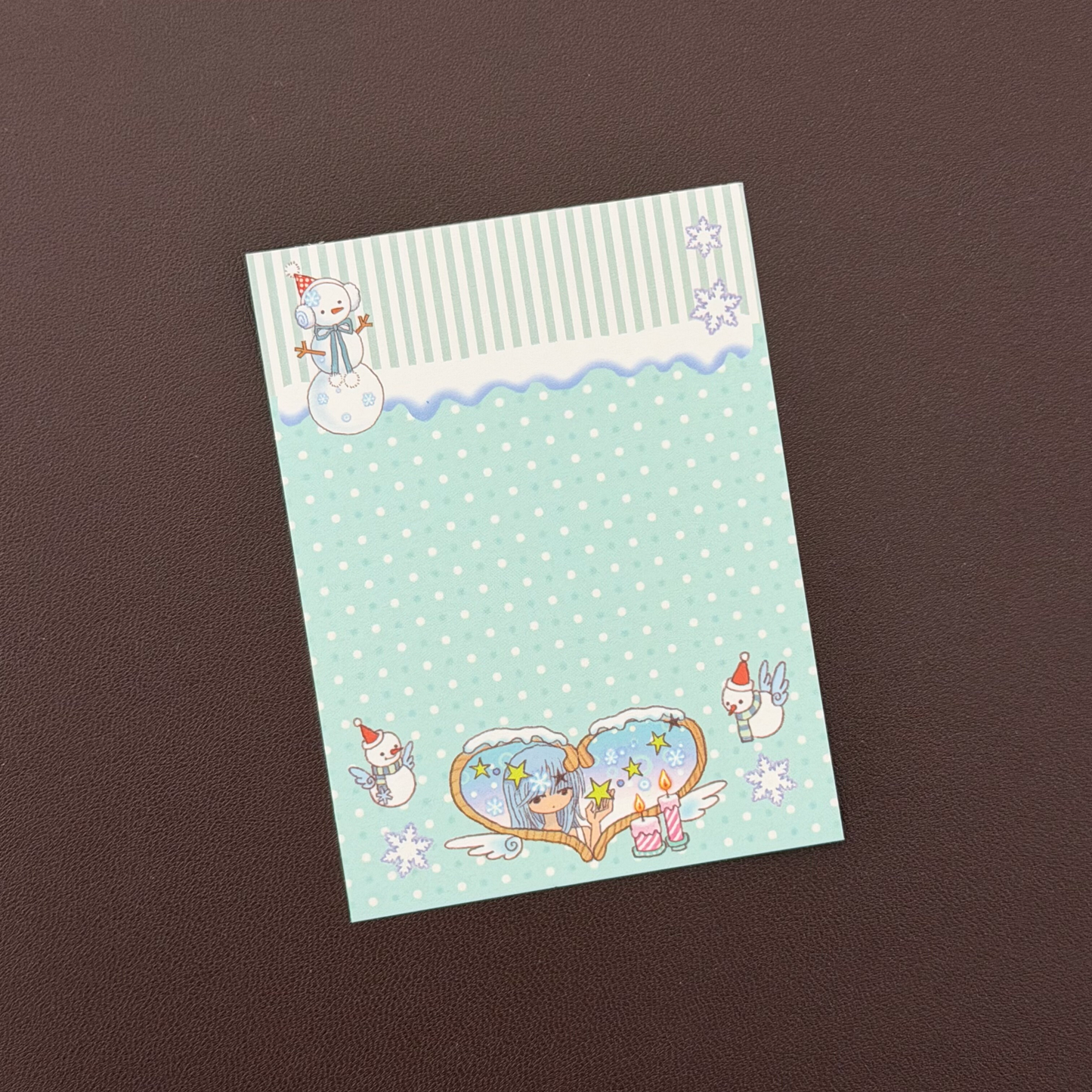 [Oooctopus] Snow Memo Pad