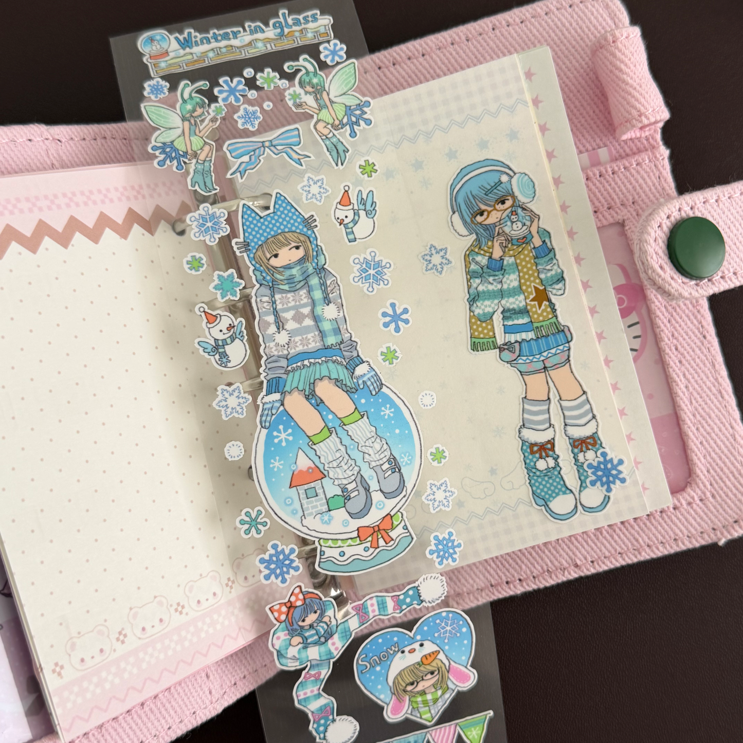 [Oooctopus] Snow Kiss Cut Tape