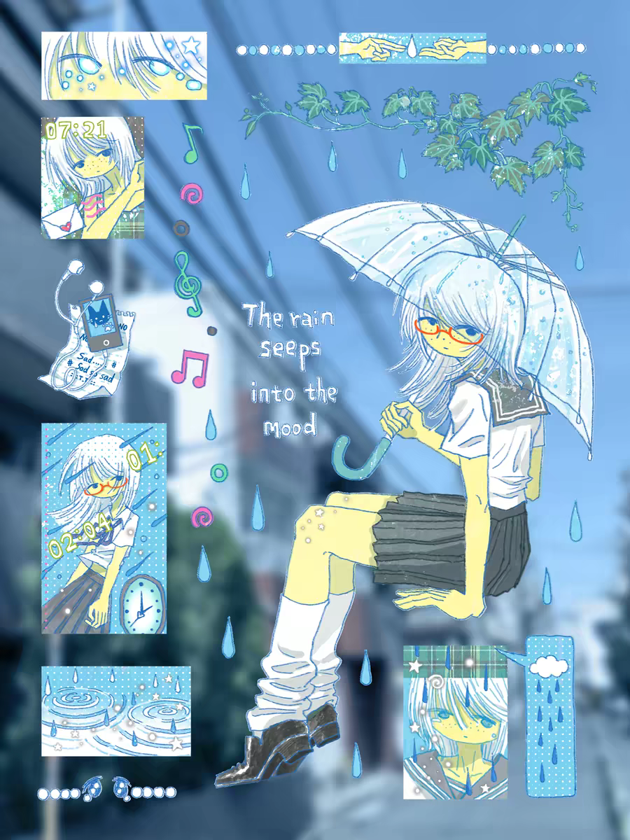 [Oooctopus] Rain Sticker