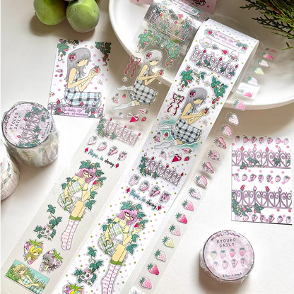 [Oooctopus] Decay Strawberry Kiss Cut Tape