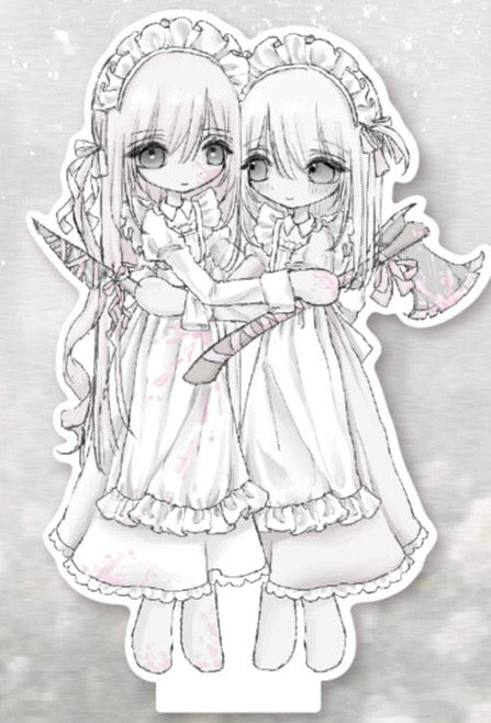 [Miryoco] Blood Twin Maid Acrylic Standee