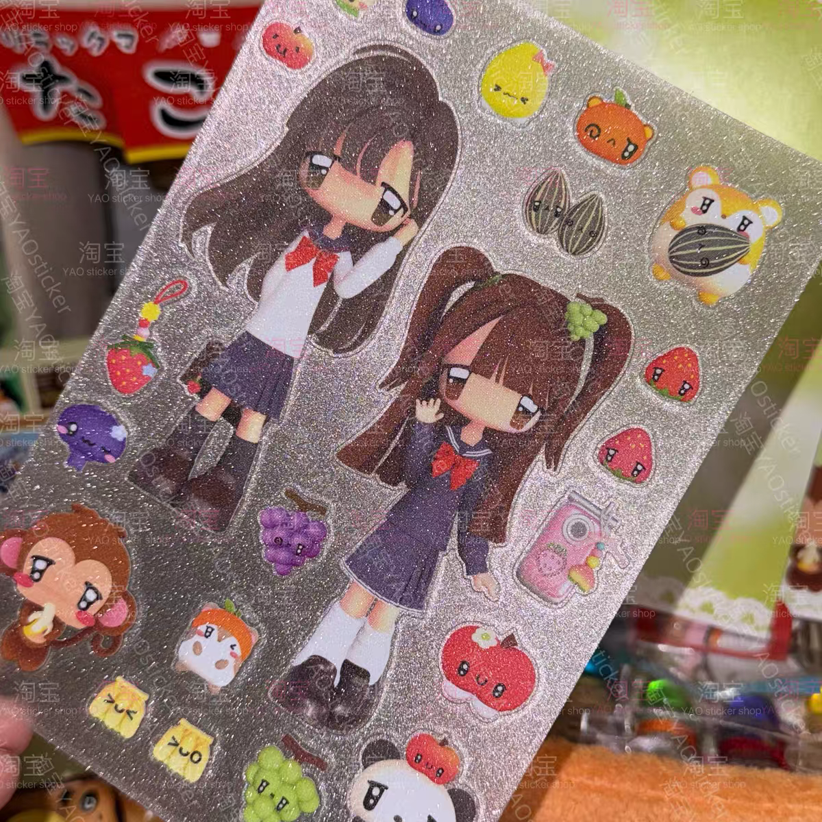 [Caramel Rain] Fruit Sticker