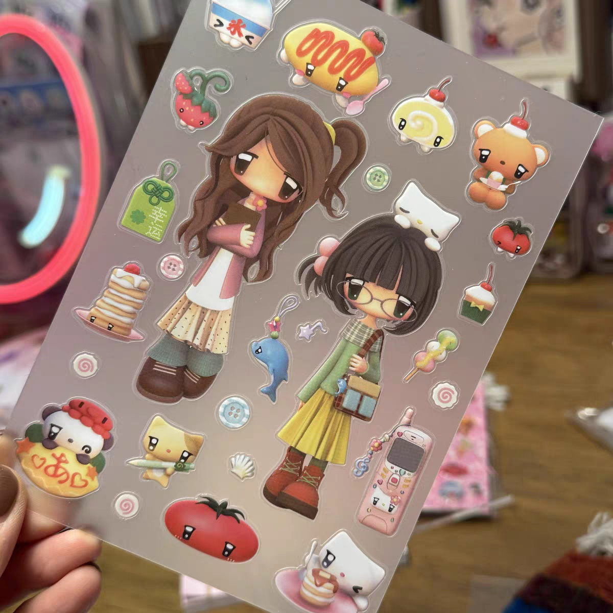 [Caramel Rain] Girls Sticker