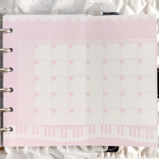 [Slow Stuff] Piano Fold Refill Page 6p
