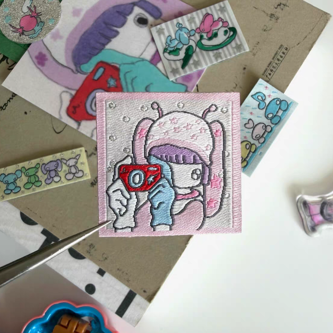 [Agnello] Memory Loading Fabric Sticker