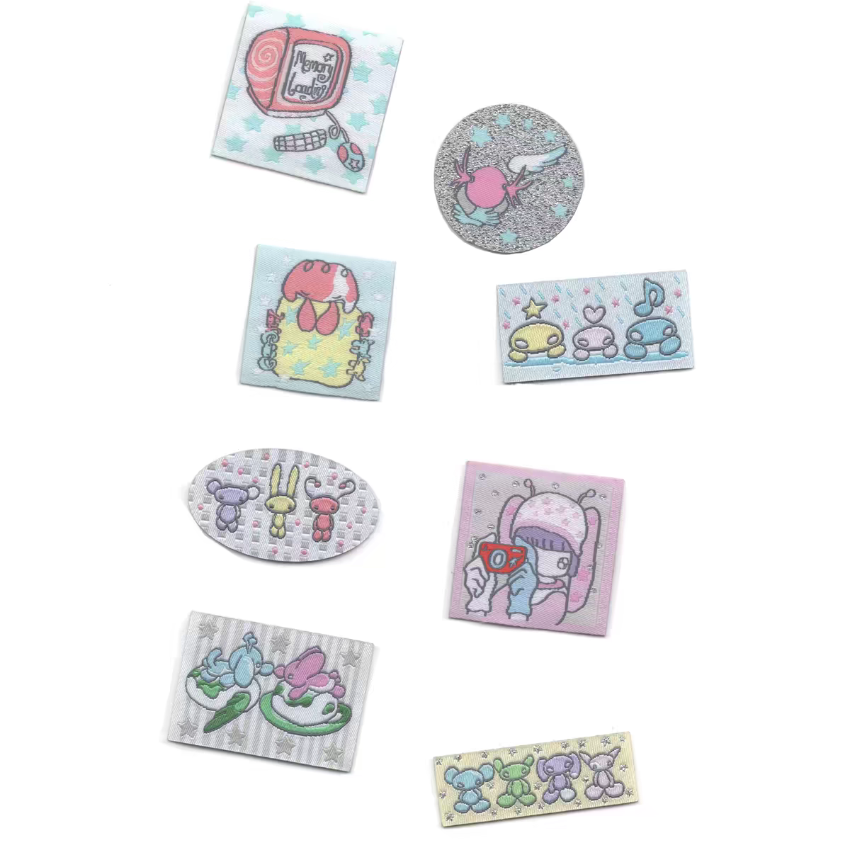 [Agnello] Memory Loading Fabric Sticker