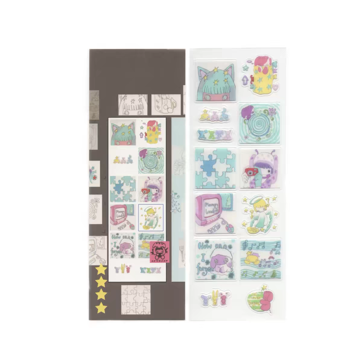 [Agnello] Memory Water Sticker