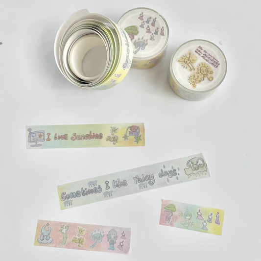 [Agnello] Weather Child Washi Tape