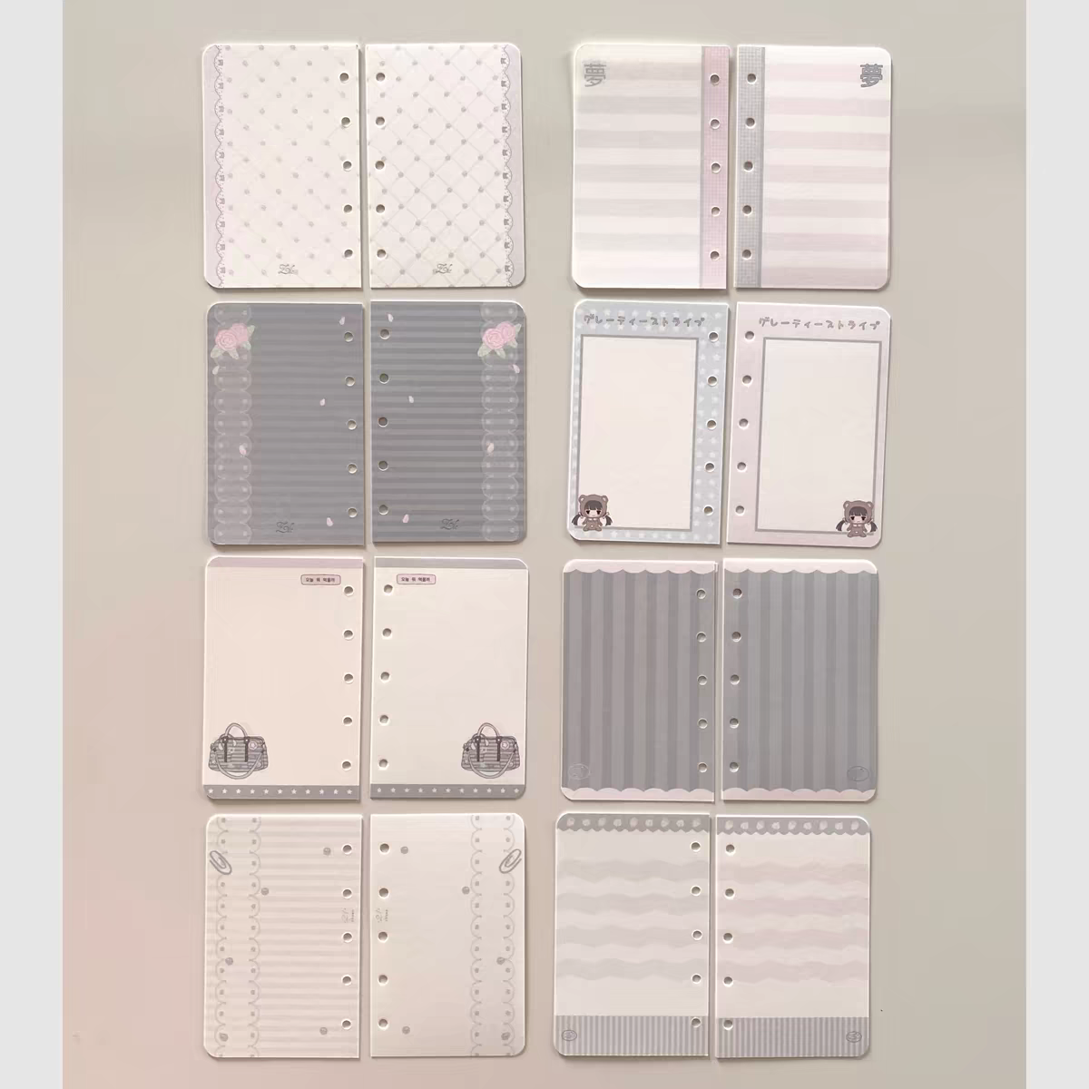 [21chuan] A7/M5 Pure White Oath Refill Page