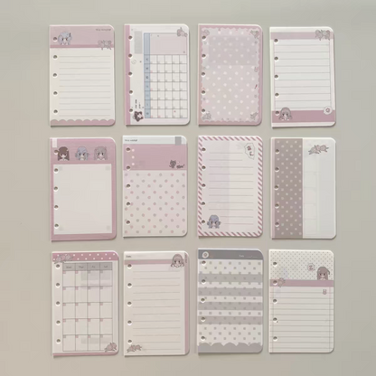 [21chuan] A7/M5 Flufflog Refill Page Set A