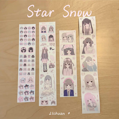 [21chuan] Star Snow Kiss Cut Tape