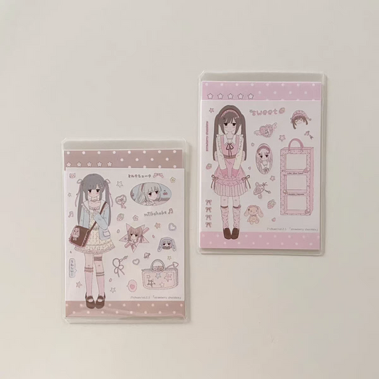 [21chuan] Strawberry Chocolate Sticker