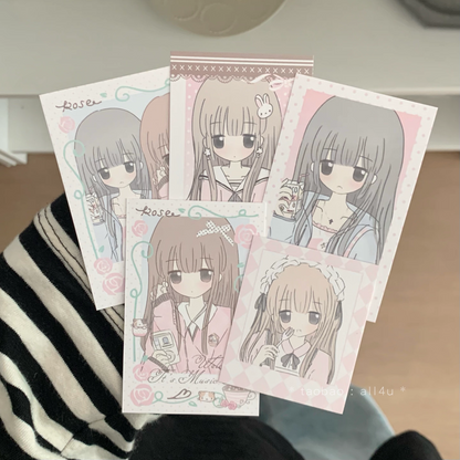 [All4u] Flower Letter Car Set