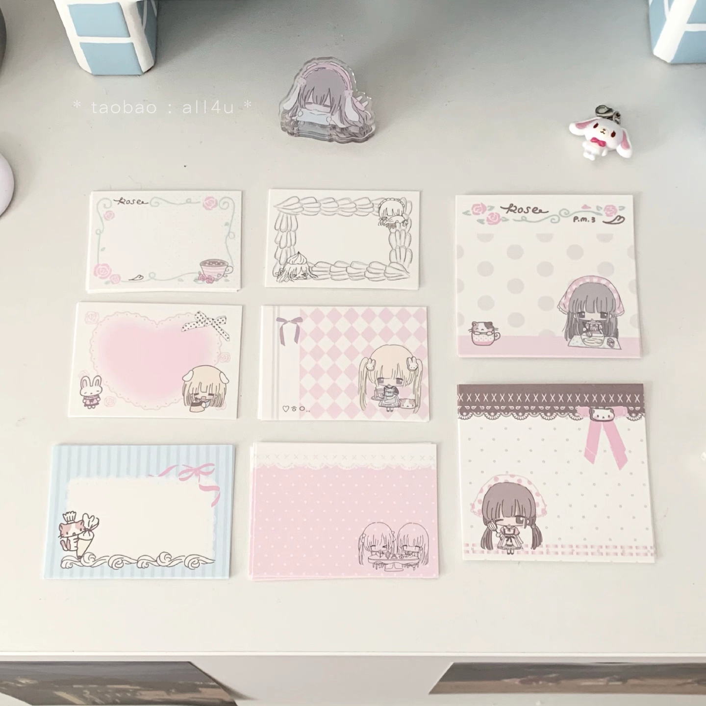 [All4u] Dessert Time Memo Pad
