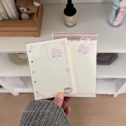 [All4u] A7/M5 Flower Letter Refill Page