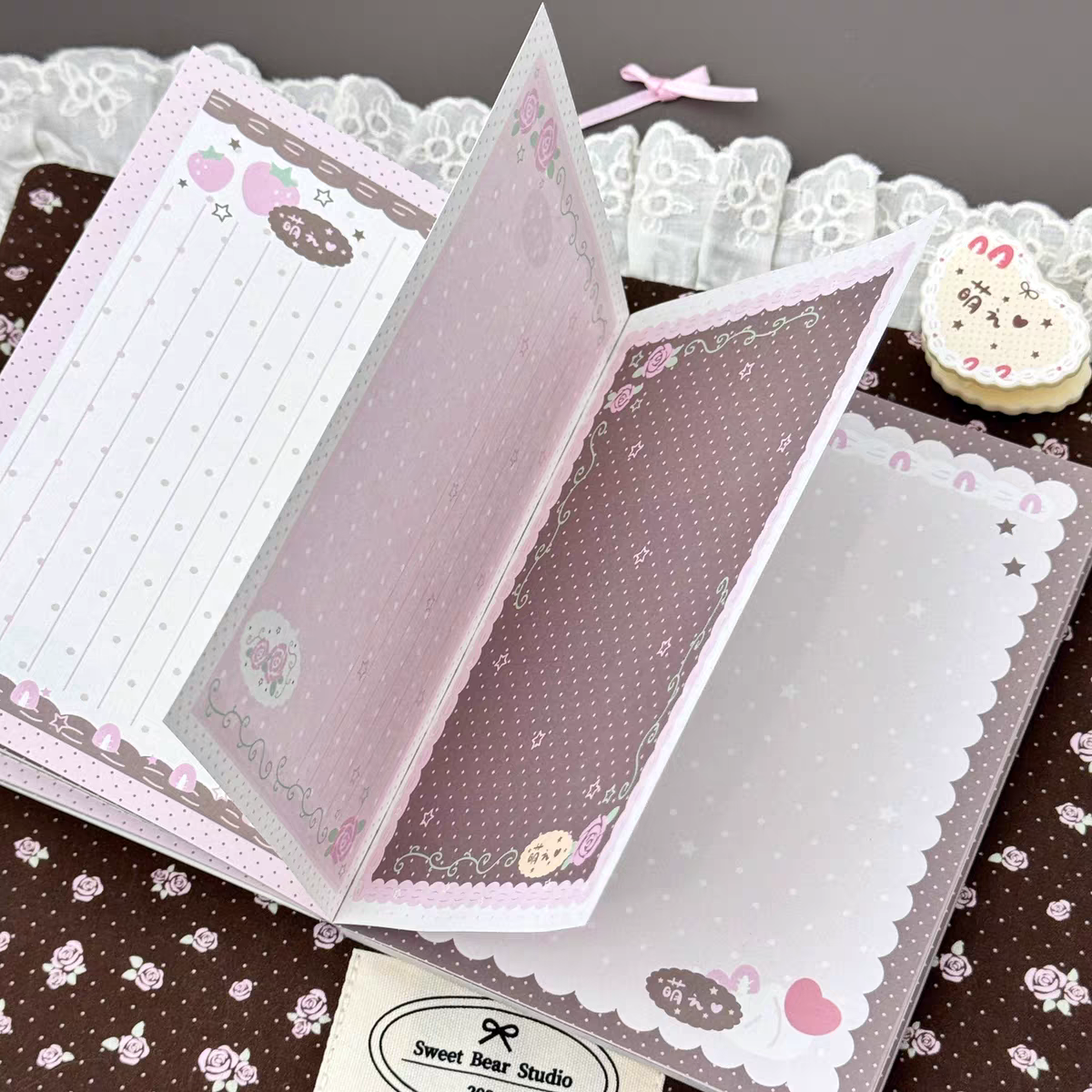 [PakuPaku] A6 Rose Notebook