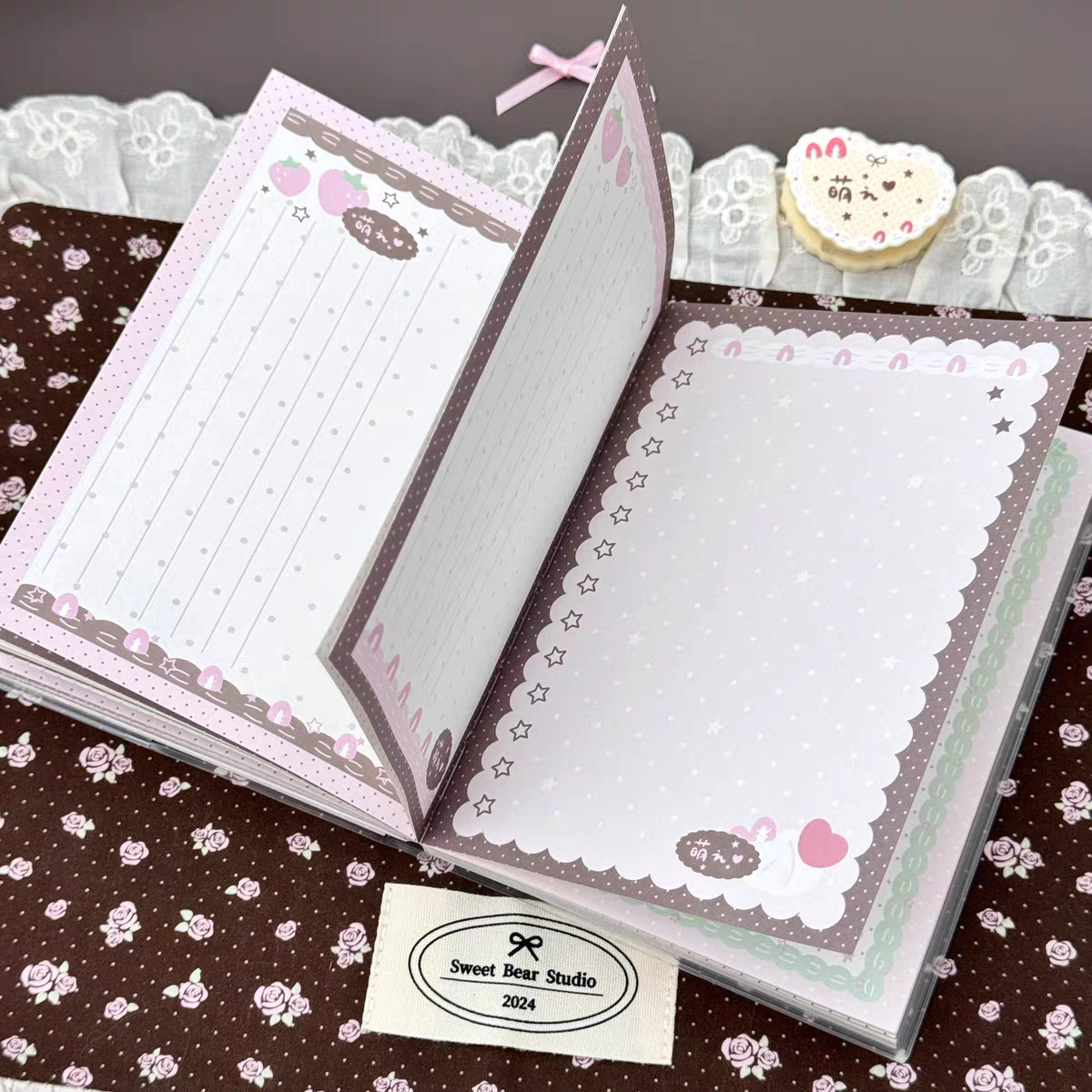 [PakuPaku] A6 Rose Notebook