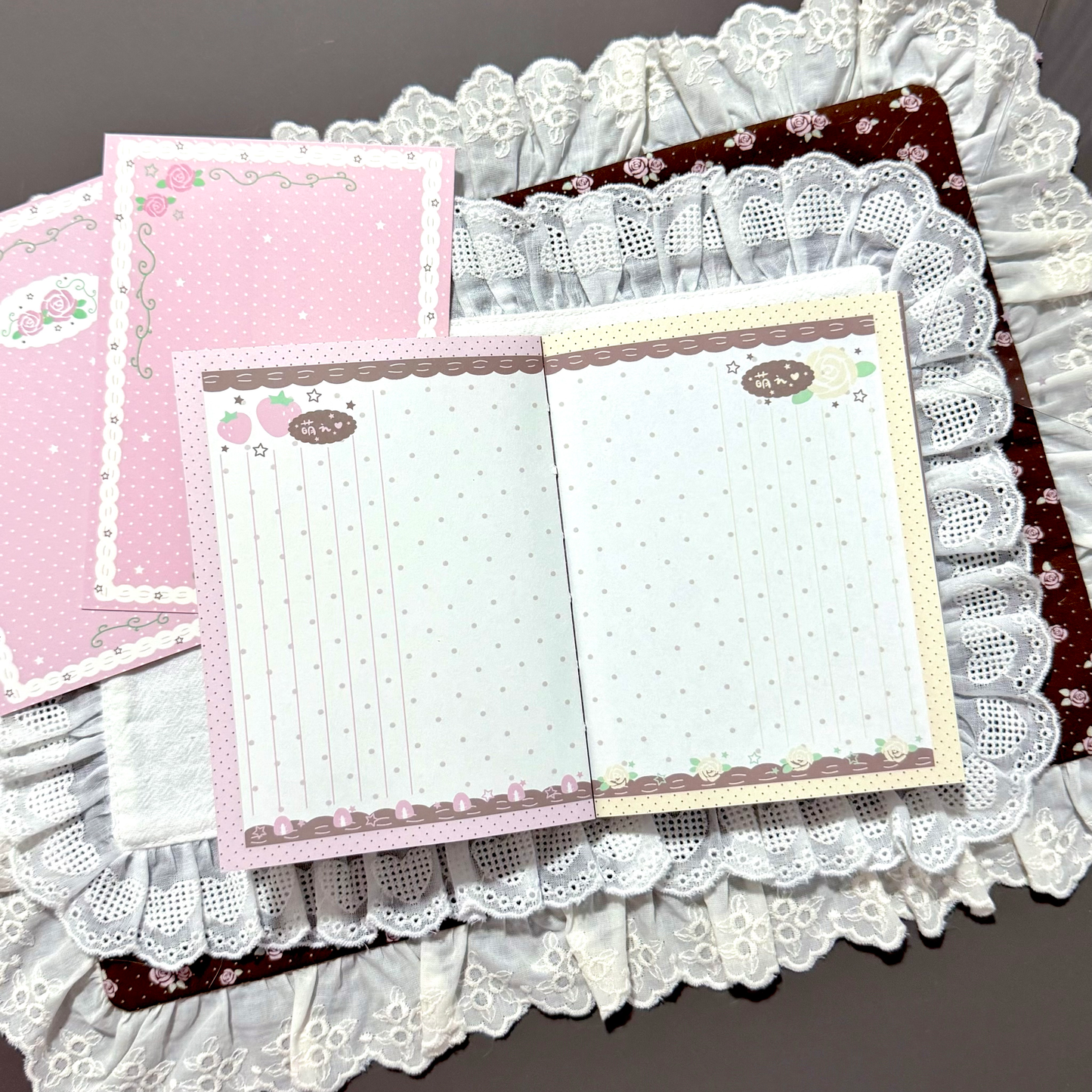 [PakuPaku] A6 Rose Notebook