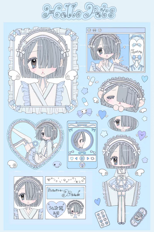 [Cutie Pie] Kimono Sticker