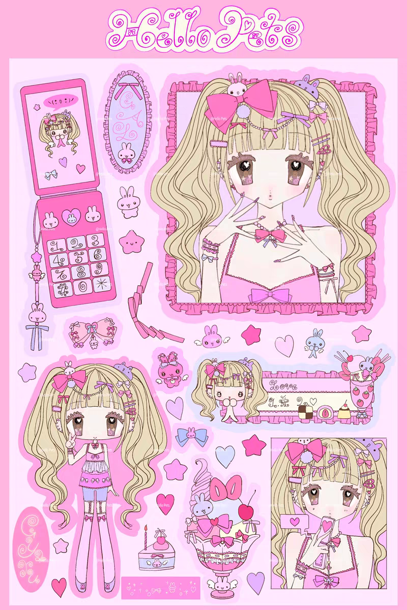 [Cutie Pie] Gyaru Sticker