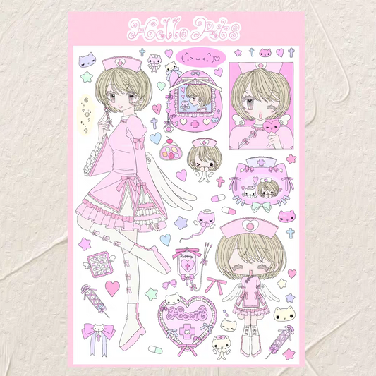 [Cutie Pie] Nurse Sticker