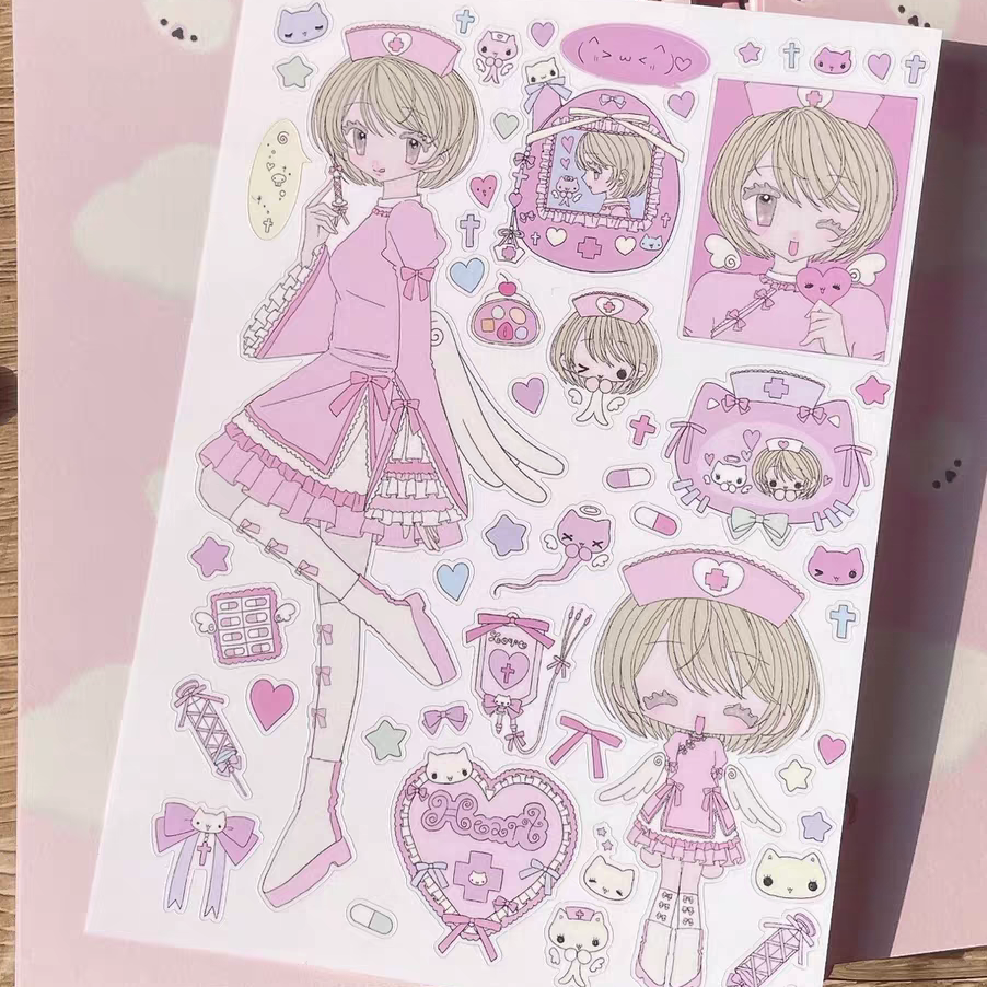 [Cutie Pie] Nurse Sticker