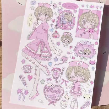 [Cutie Pie] Nurse Sticker