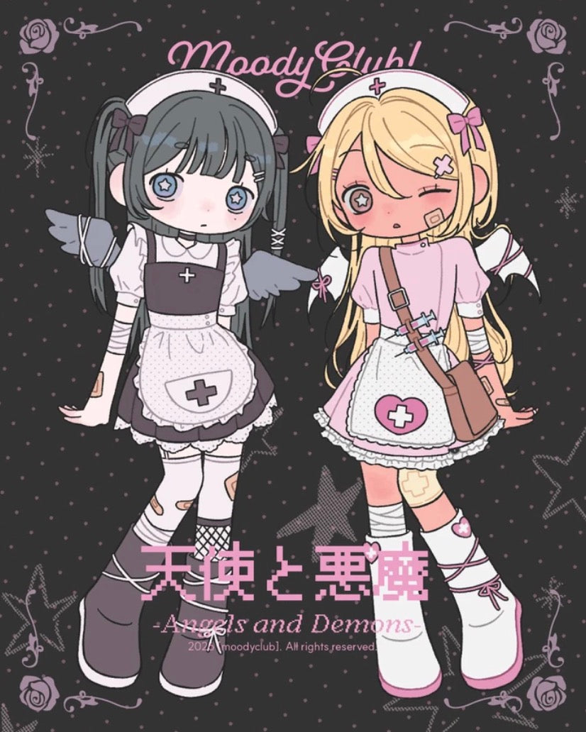 [Moodyclub] Angel And Demons Sticker Pack