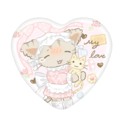 [Arsene] My Love Heart Pin Button
