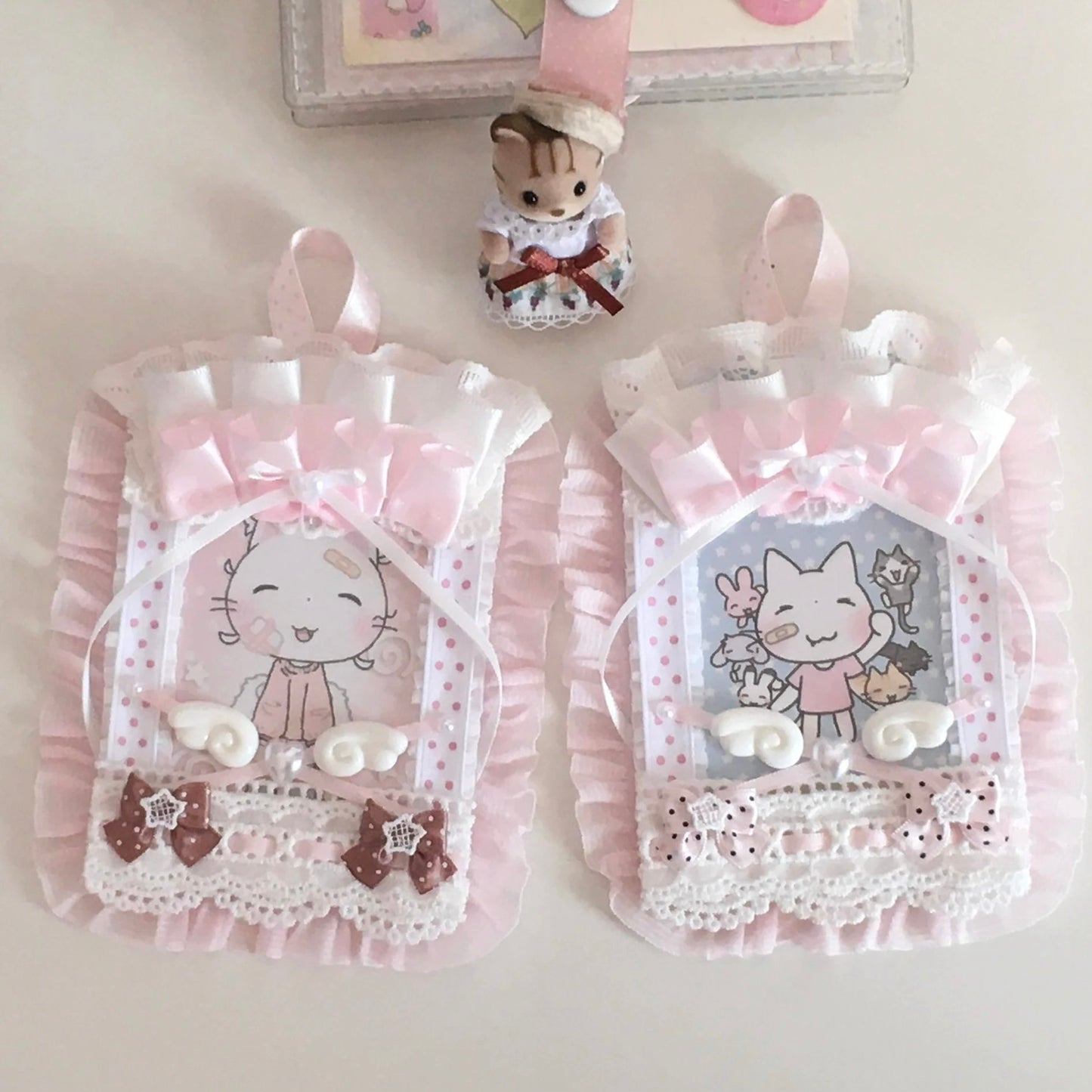 [Handmade] Angel Card Holder