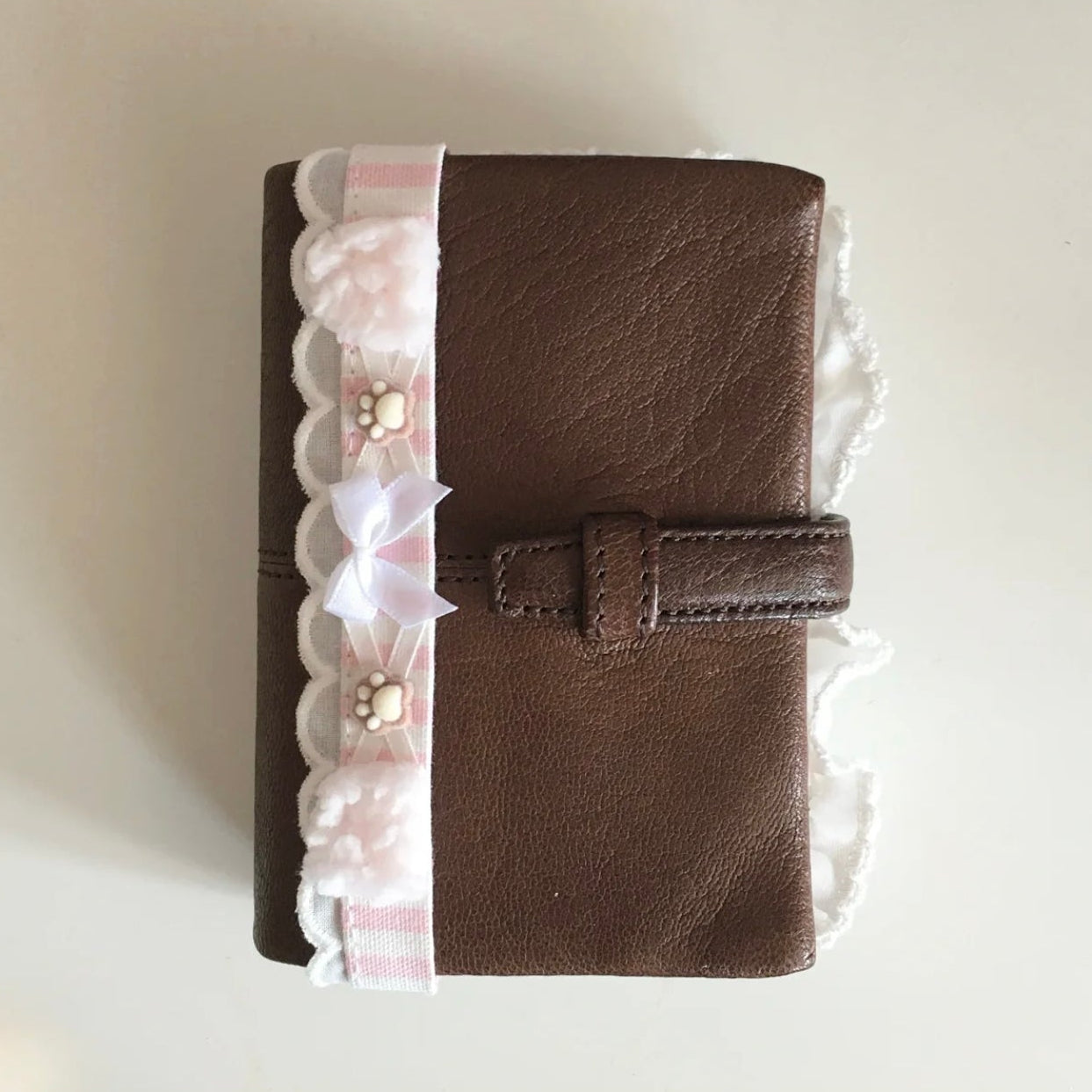 [Handmade] Cat Journal Band/Strap (not elastic)