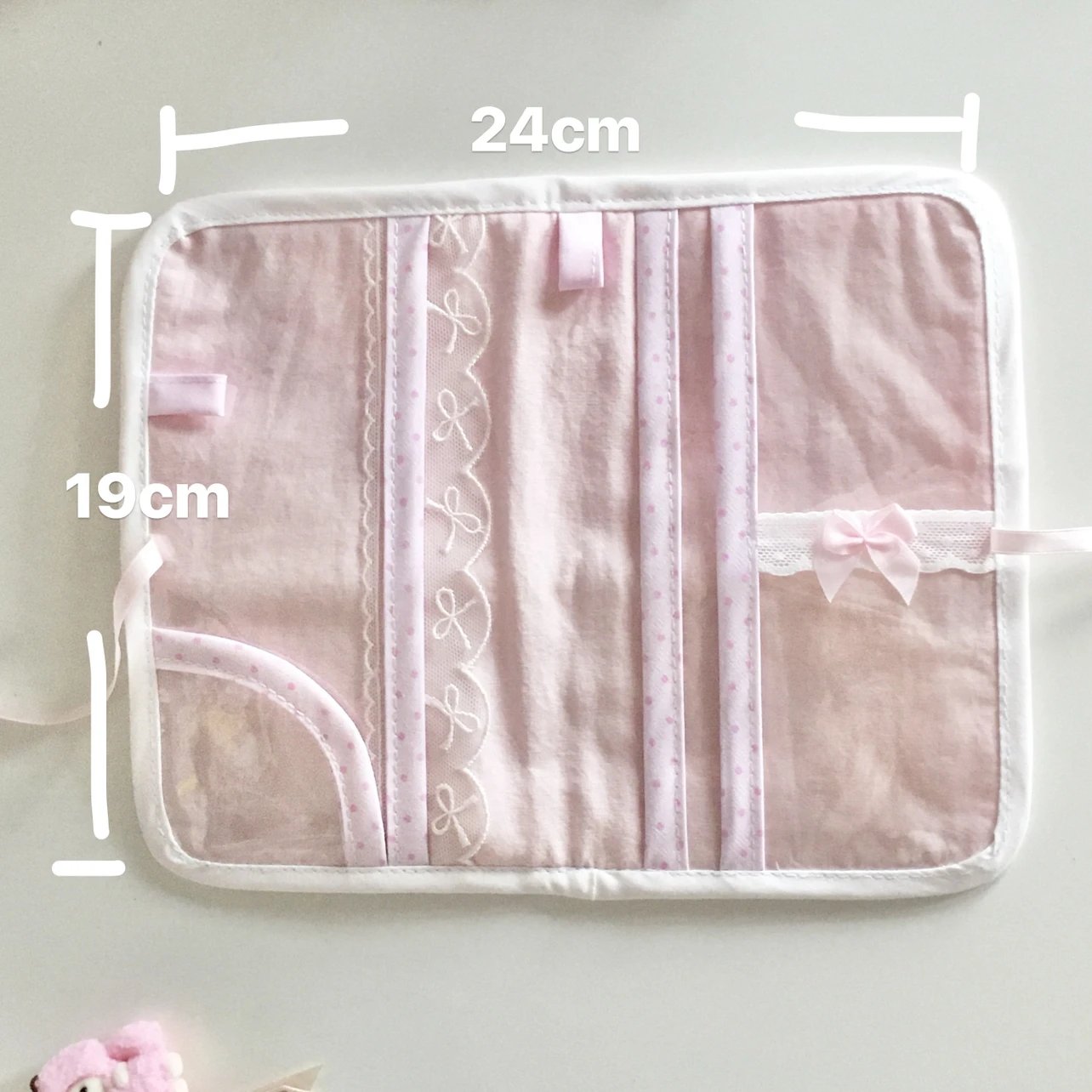 [Handmade] Cream Journal Bag