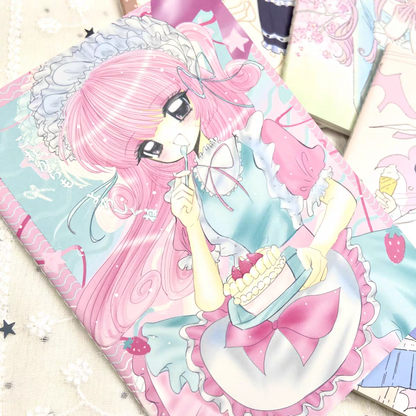 A6 Strawberry Tart Notebook