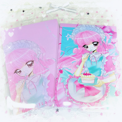 A6 Strawberry Tart Notebook