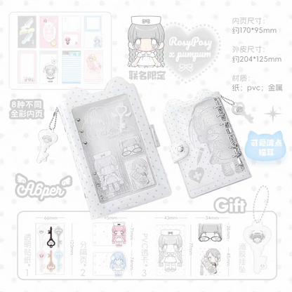 (Pre-Order) RosyPosy & Pumpum A6per Cat Binder